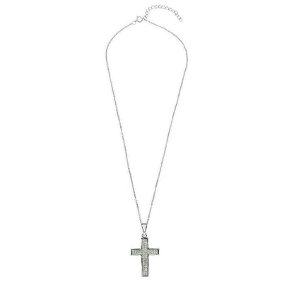 Sterling Silver Necklace Cross Pendant