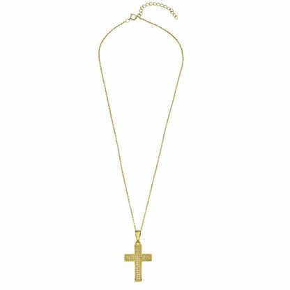Sterling Silver Necklace Cross Pendant