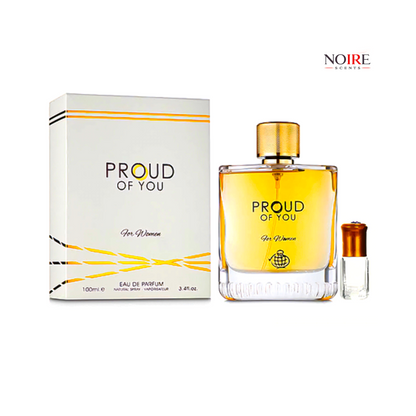 Proud of You for Women by Fragrance World EDP - 100ml + Perfume Oil