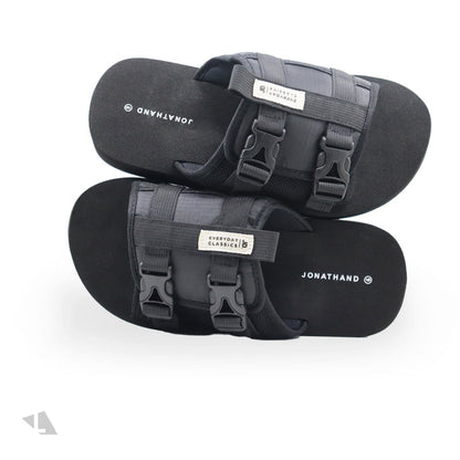 Jonathan D Buckle Sandal Black