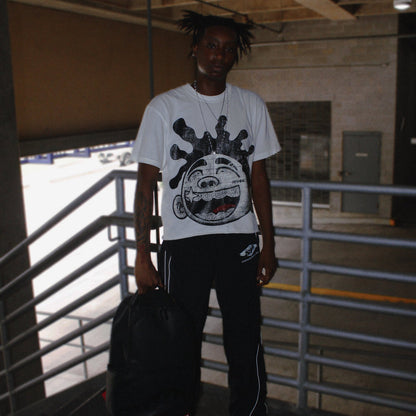 CLEAR BIG FACE BOXY FIT TEE