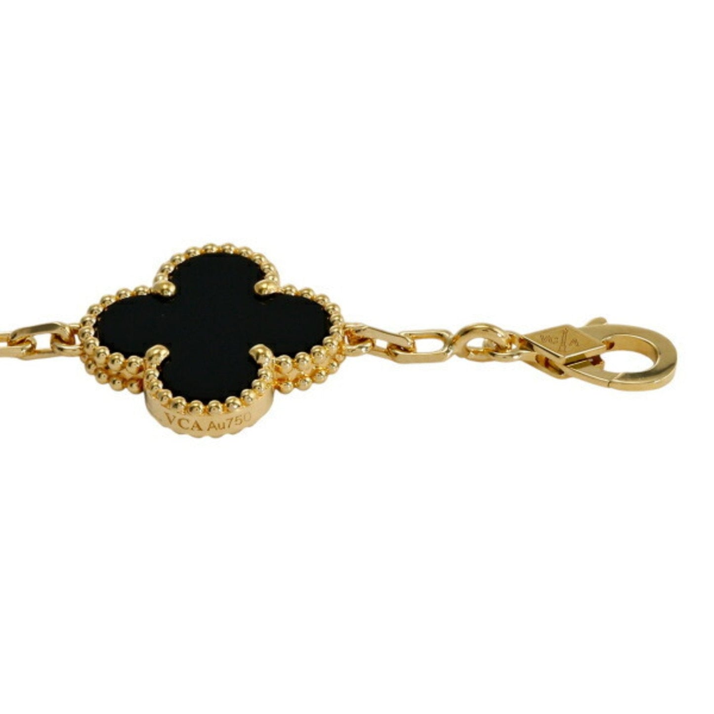Midnight multiple Clover Stainless Steel Necklace – A Statement of Elegance