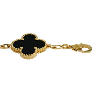 Midnight multiple Clover Stainless Steel Necklace – A Statement of Elegance