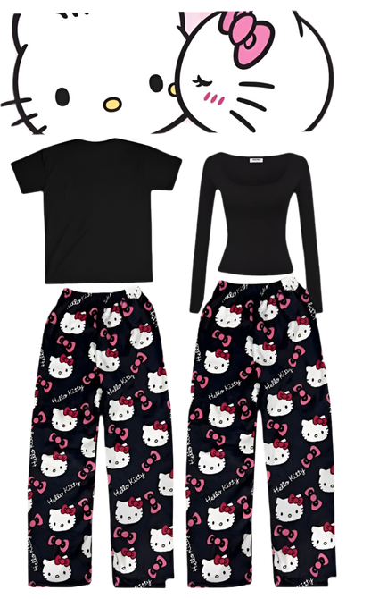 Super comfortable hello kitty X Spider-Man  pyjama pants