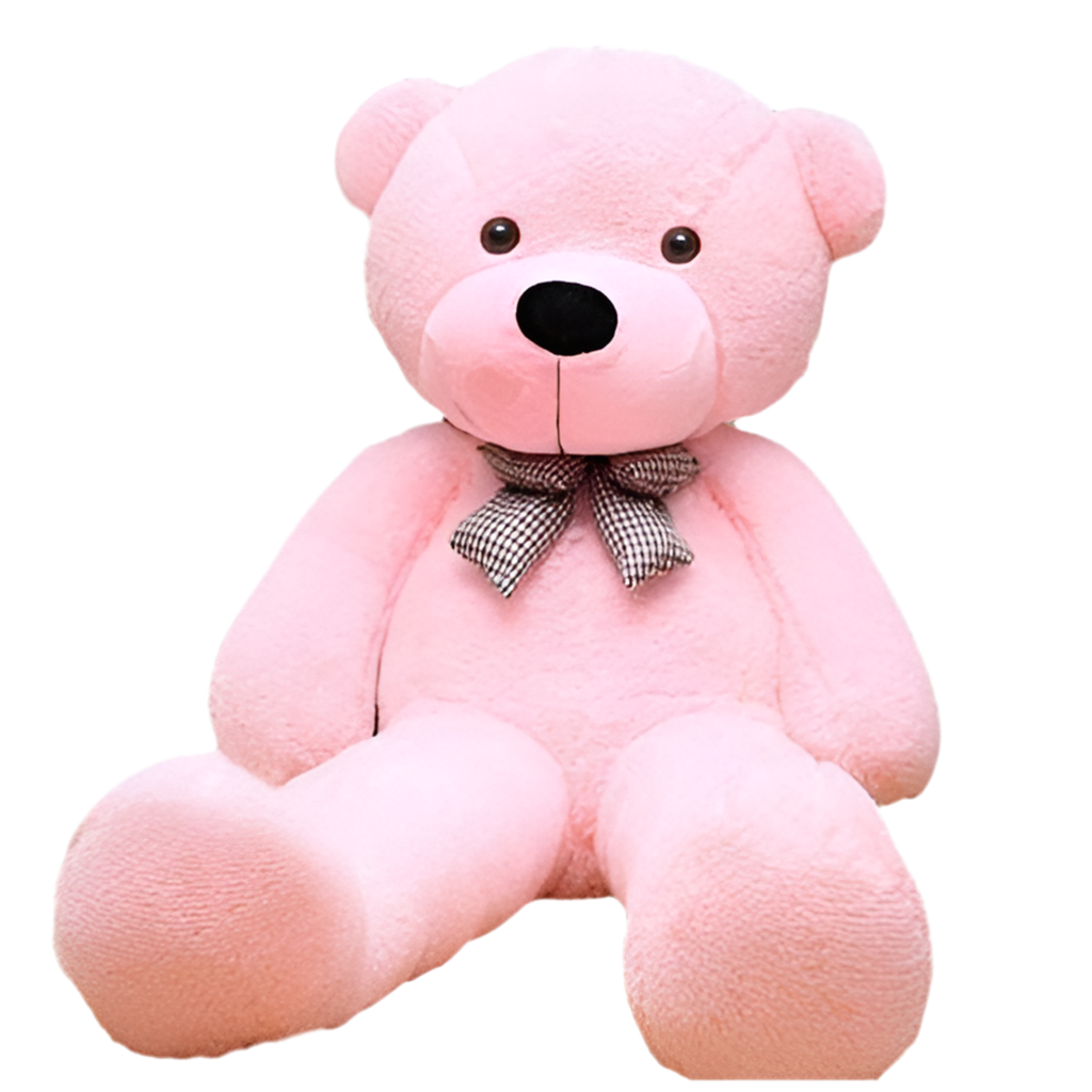 Giant Cudly Plush Teddy Bear Pink - 120cm