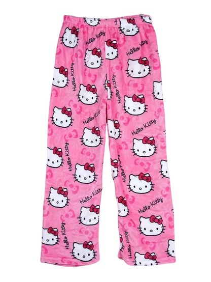 Super comfortable pink hello kitty pyjama pants